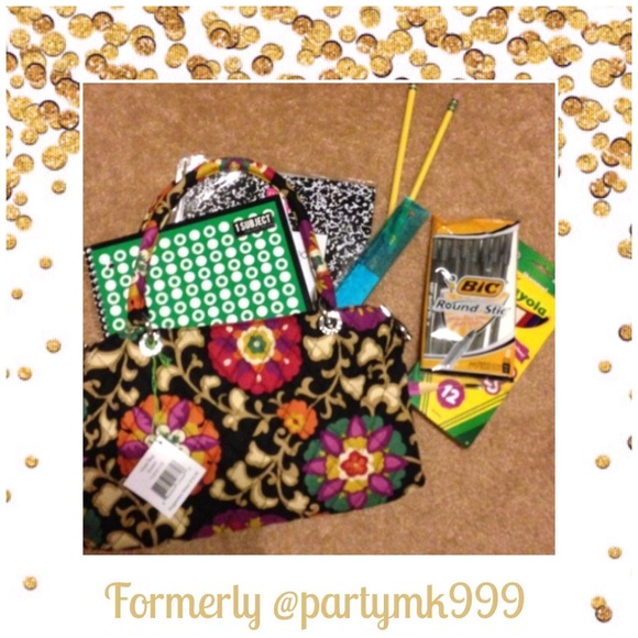 Vera Bradley Handbags - Vera Bradley RETIRED Suzani chain bag RARE Find💥
